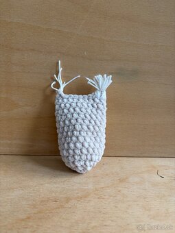 Ručne háčkovaná sovička - 2