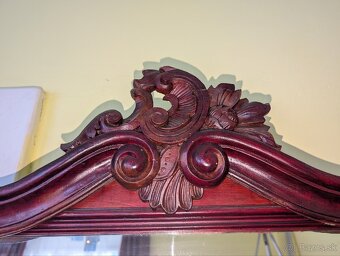 Starožitné masívne zrkadlo - 2