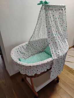 Predám prútený košík pre bábätká - 2