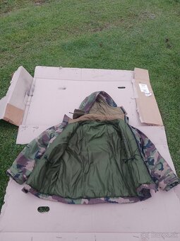 Vojenská páperová bunda - 2