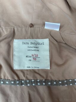 Bundička Zara prechodná, 9-12 mes., 74 (78) - 2