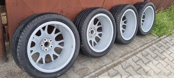 Disky BBS 5x112 r18 s pneu Dunlop 245/40 R18 aj samostatne - 2