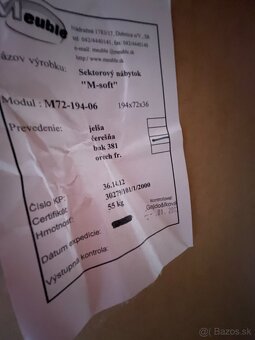 Masívna knižnica so skrinkou – výborný stav - 2