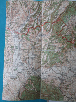 Mapa Šahy, Dudince, Hont. Tesáre, Semerovce, 1920-30 - 2