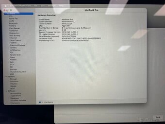 MacBook Pro 13" 2020 TouchBar / 8-core Apple M1, 512GB SSD - 2