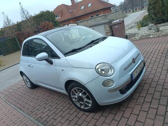 Fiat 500 1,2 benzín 2008 - 2