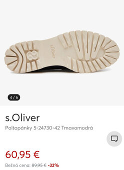 Loafers - poltopanky Saint Oliver veľ. 39 - 2
