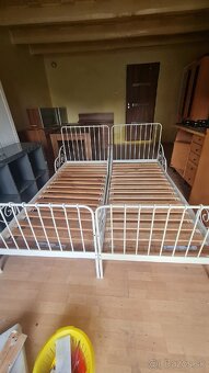 Predám 2x rastúcu kovovú posteľ - 2