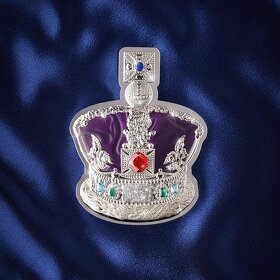 investičné striebro - mince - Imperial state crown Elizabeth - 2