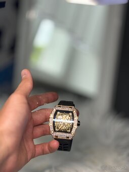 Richard Mille Zlaté Hodinky s Diamantmi - 2