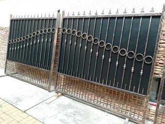 kovana brana a branka plot ohrada - 2