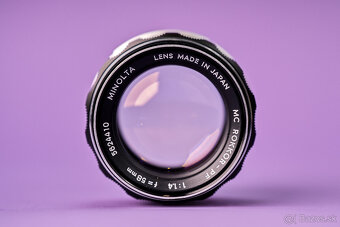 Minolta MC Rokkor-PF 58mm f/1.4 - 2