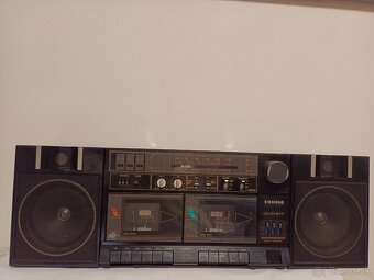 Siemens Club 877, radiomagnetofon retro kazeťák - 2