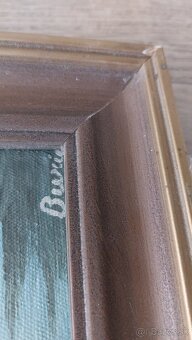 Predam obraz rucne malovany - Les - 2