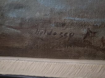 Olejomaľba František Holdossy Tatry - 2