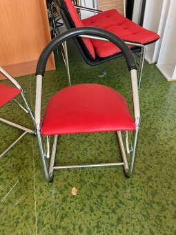 kovové stoličky - 2