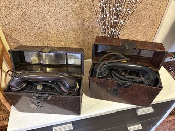 Predam nemecké poľné telefóny - 2