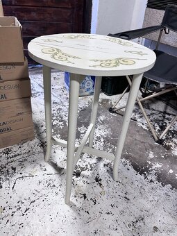 Dreveny stolik sklasaci - 2