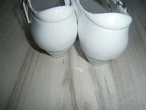 biele topánky dievčenské - 2