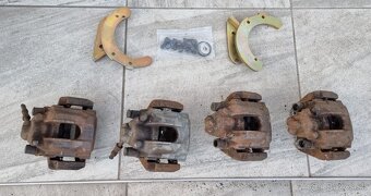 BMW E46 330i zadné brzdy 4x+ držiak, drift brake paket kit - 2