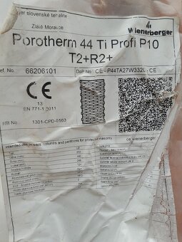 Porotherm 44 Ti profi - 2