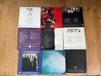 Celá kolekcia CD skupiny TOTO - 2