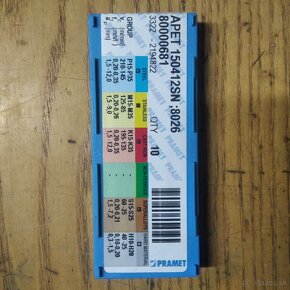 Tk platky Pramet APET 150412SN 8026 - 2
