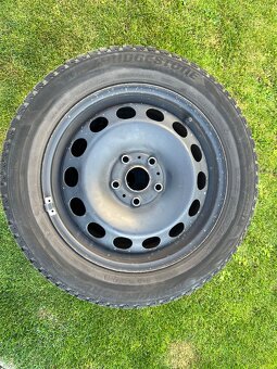Plechové disky r16 zimne pneu 205/55r16 - 2