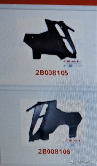 Predam spodne kapoty na aprilia Tuono 2024 - 2