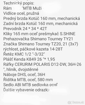 Horsky bicykel MTB KREATIV - 2