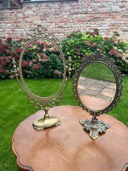 Mosadzné stolové zrkadlá - 2