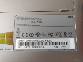 Notebook SAMSUNG NP535U3C - 2