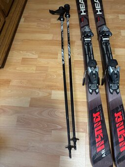 Lyže HEAD + Lyžiarky HEAD + paličky Alpine - 2