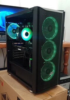 Herný PC – RTX 2070/8GB OC+ Ryzen 5+WIN 11 Pro + ARGB FAN - 2