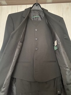 Pánsky oblek s vestičkou - 2