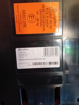 Autosedačka cybex solution x2-fix - 2