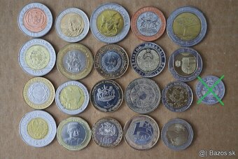 Unc mince bimetalické (20 ks) - 2