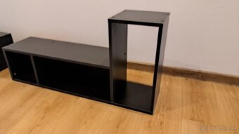 Predám 2 ks čierna políčka 98x50x23 - 2