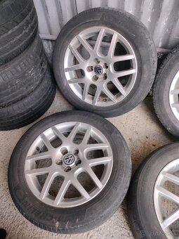 4ks alu disky orig. Vw 5x100 R16 - 2