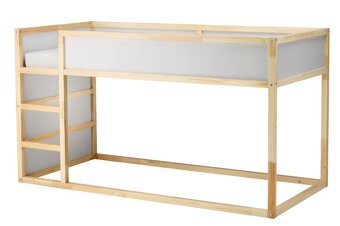 IKEA postel Kura / modra, borovica - 2