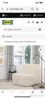 Roztahovacie kreslo Ikea - 2