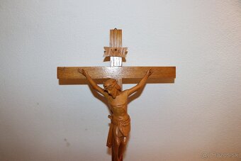Krucifix Kříž Kristus soška domácí oltář (425A) - 2