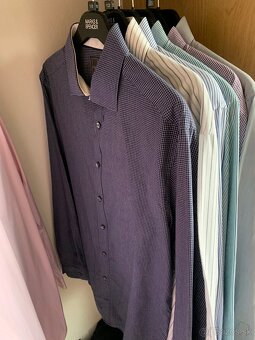 kvalitné pánske košele Marks & Spencer – slim fit, non iron - 2
