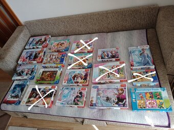 Rôzne puzzle vek 3+,4+,5+,6,7+,8+ - 2