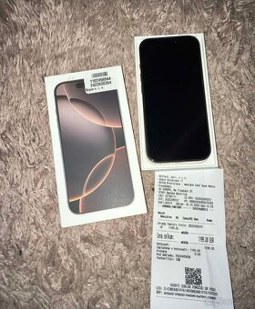 apple iphone 16 Pro desert titanium 128gb komplet+zaruka - 2
