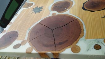Epoxidová doska stolíka - 2