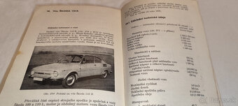 ŠKODA 100 - 110 - 110R kniha údržba a opravy – manuál Š110R - 2