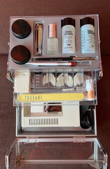 Predám súpravu na modelovanie gel. nechtov s UV lampou - 2