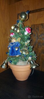 Vianočné ozdoby - malý stromček - 2