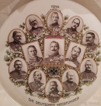 Talíř - Franz Josef, 1.svetova vojna, Rakusko Uhorsko - 2